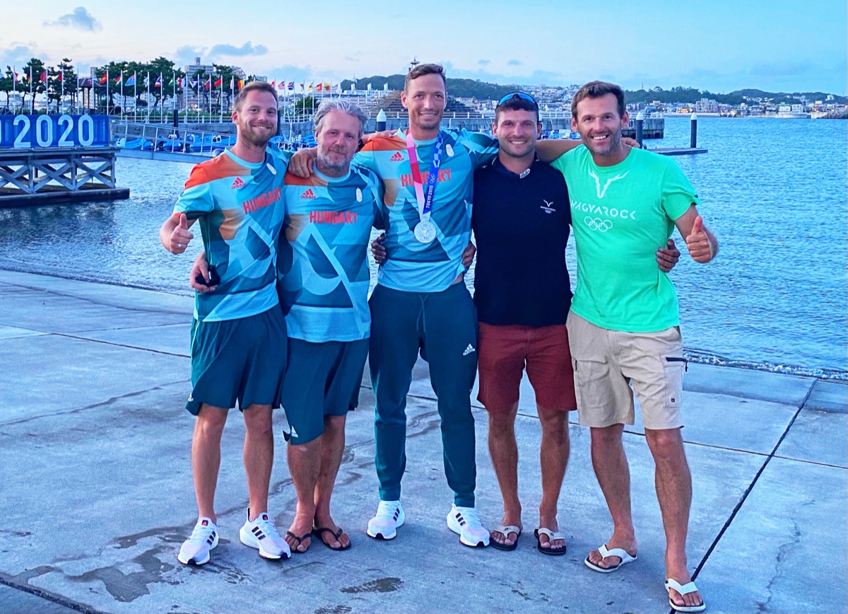 Matics Zsolt Berecz Zsombor olimpiai vitorlázóval